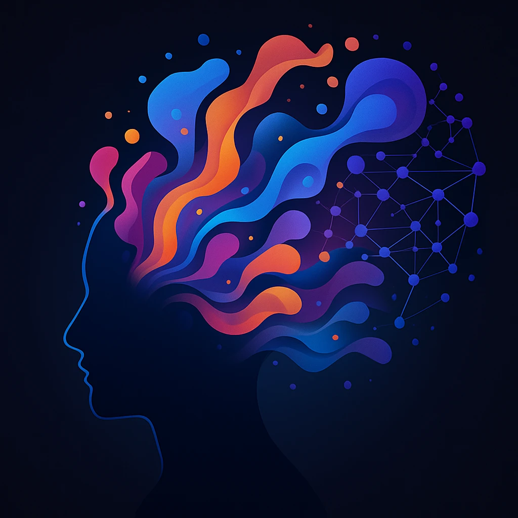 Generative creativity abstract image